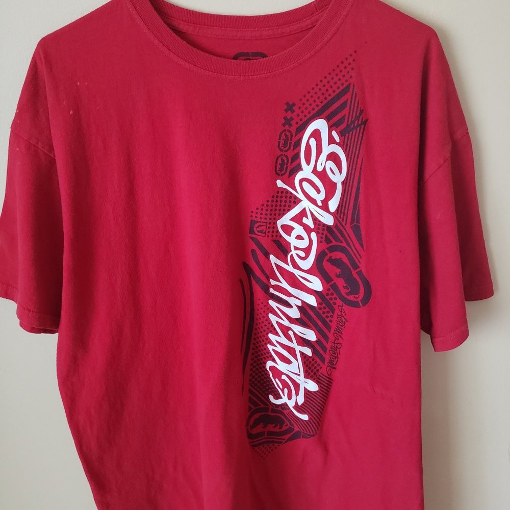 Red Ecko Unlimited Decal T-Shirt